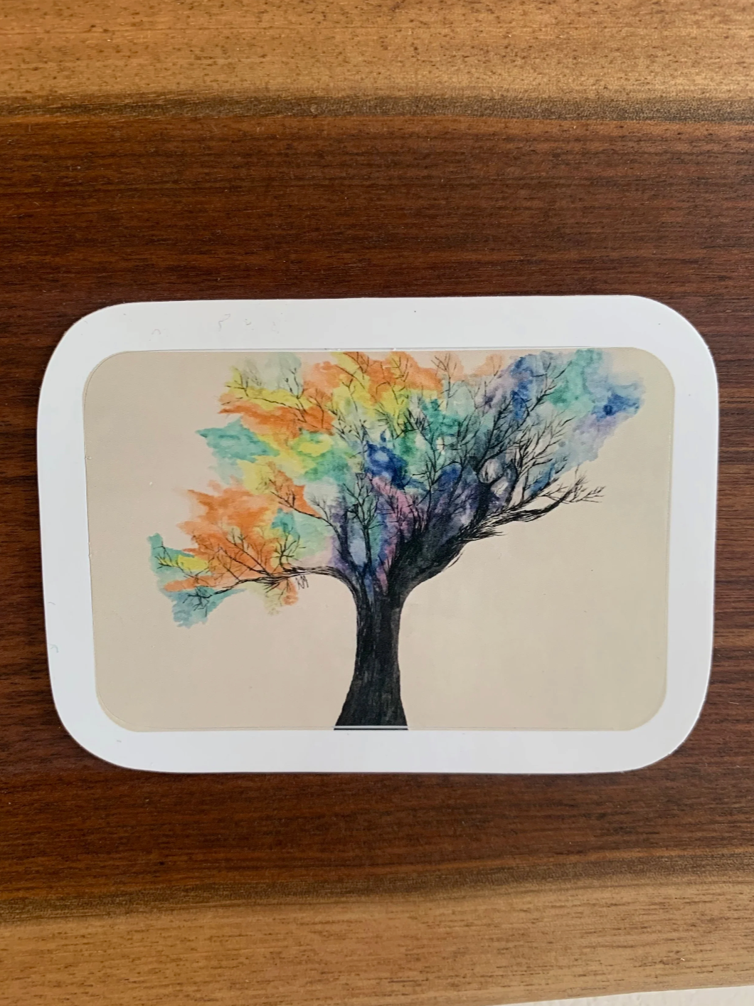 Rainbow Tree Sticker