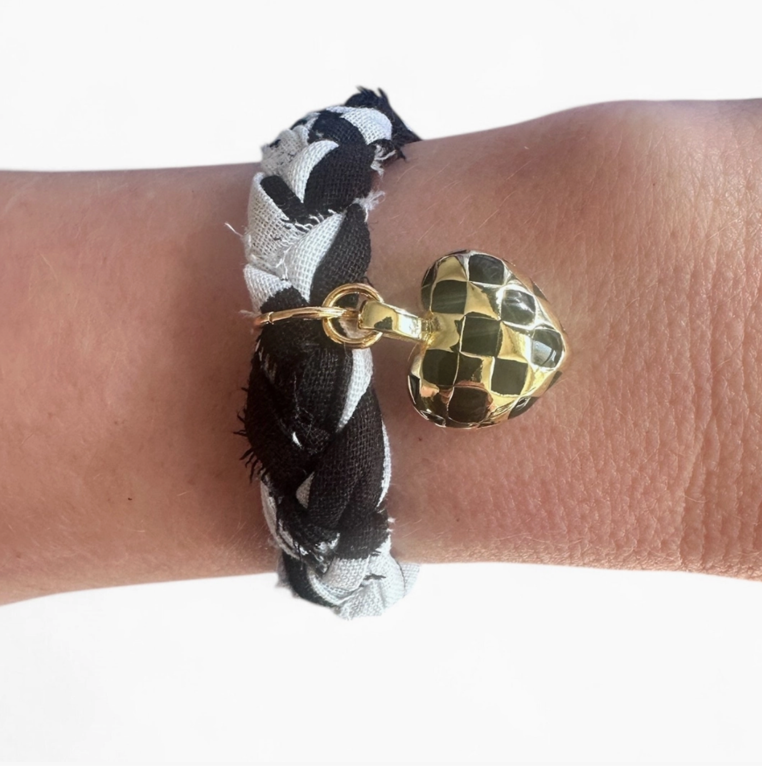 Checkered Bandana Bracelet