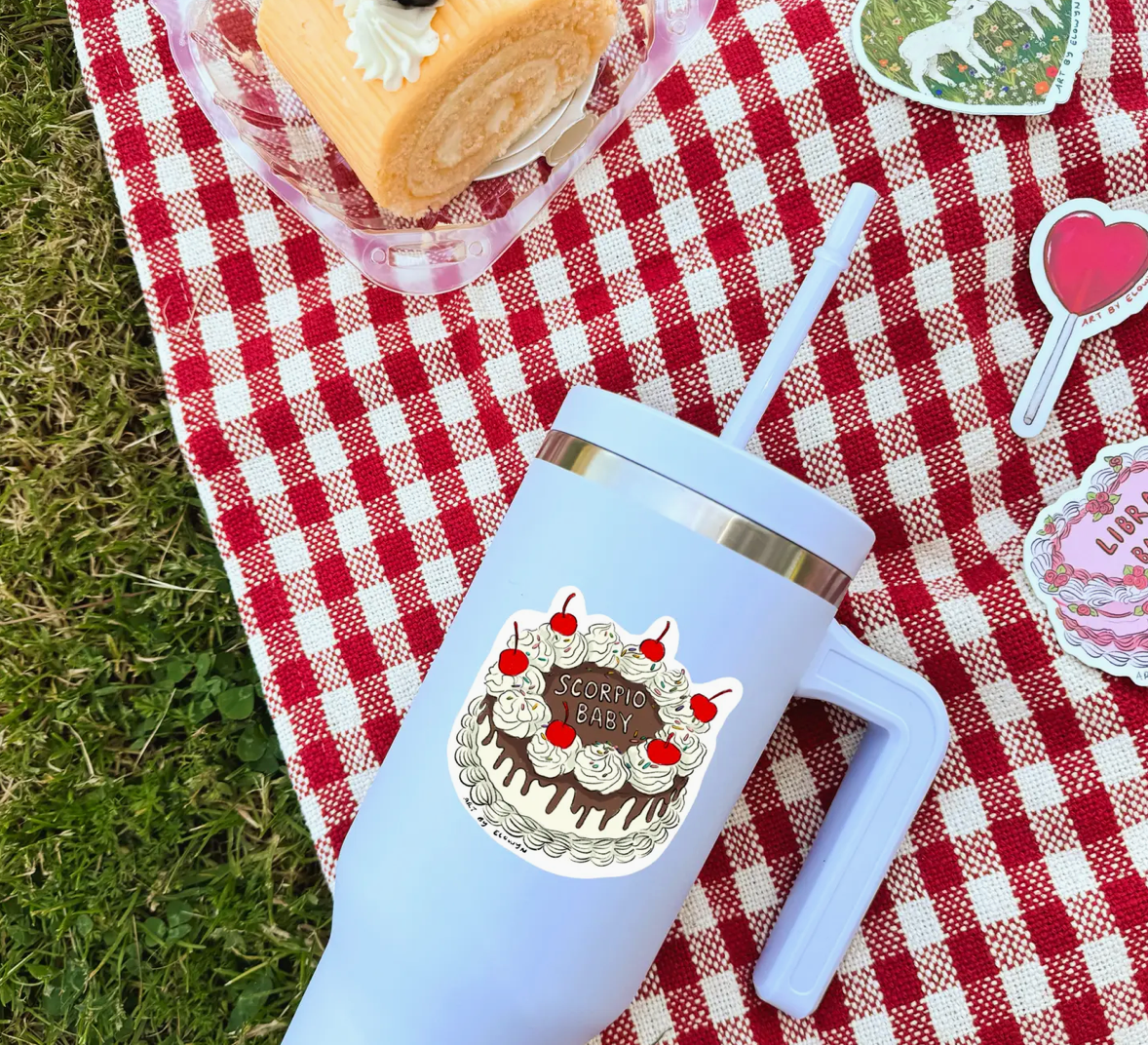 Zodiac Cake Stickers