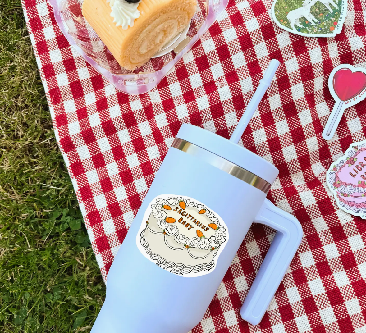 Zodiac Cake Stickers