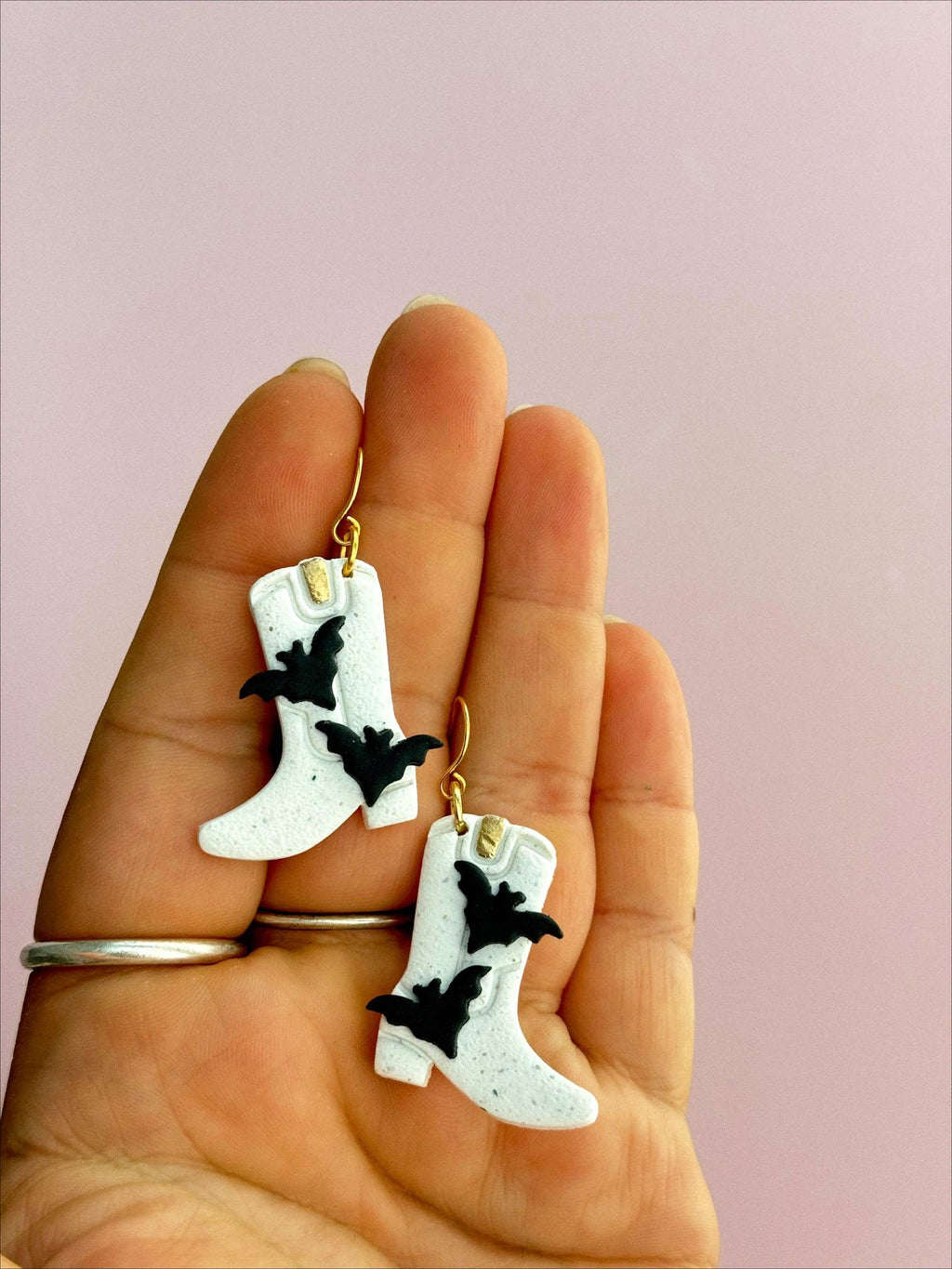 Cowboy Boot Dangle Earrings