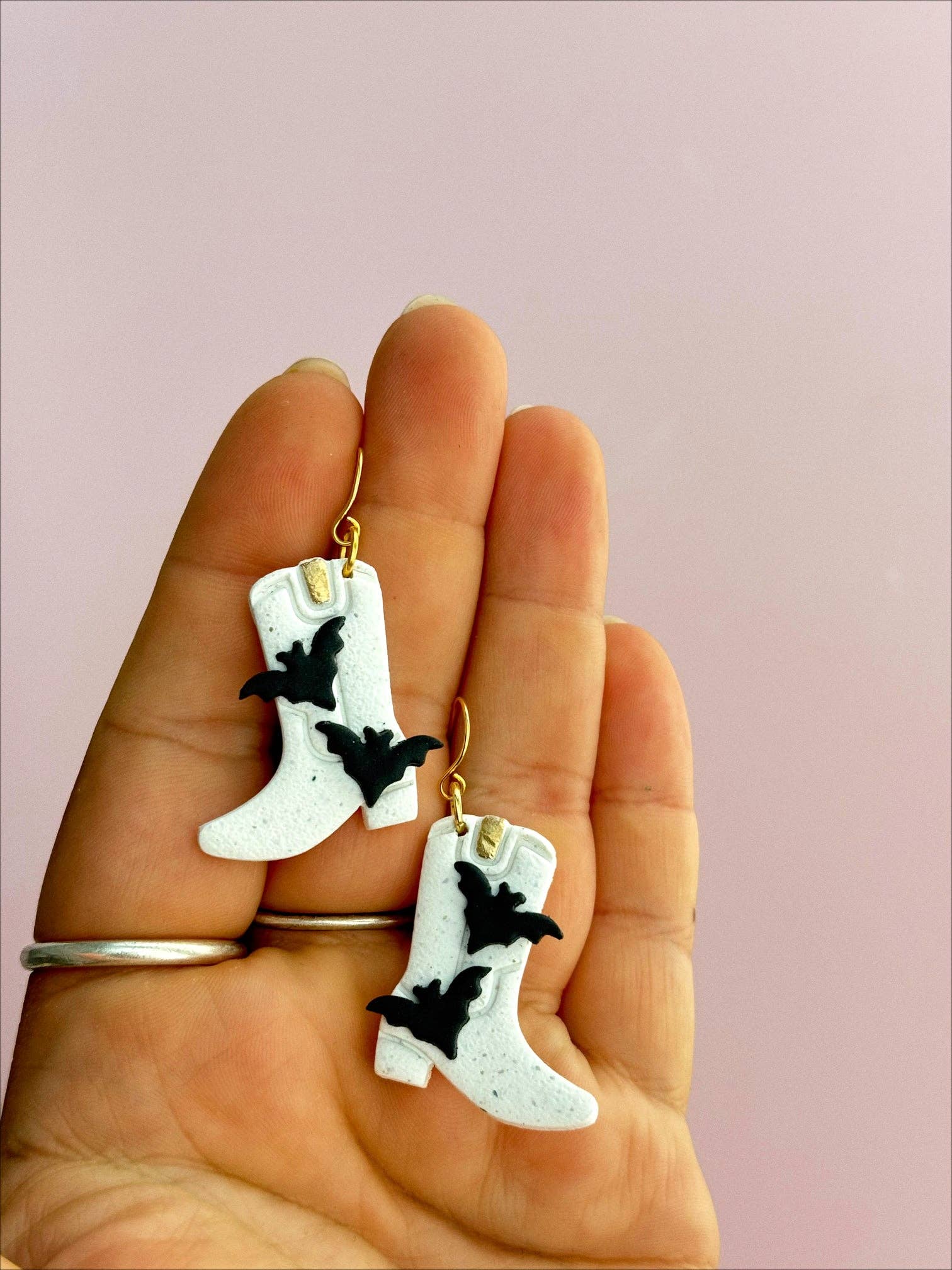 Cowboy Boot Dangle Earrings