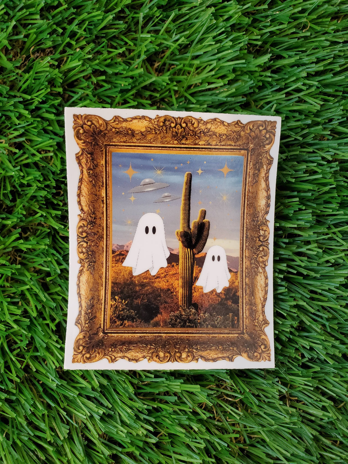 Ghosts on Vacation – Desert Adventure Vinyl Sticker