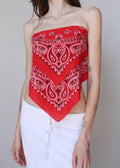 Bandana Tie Top