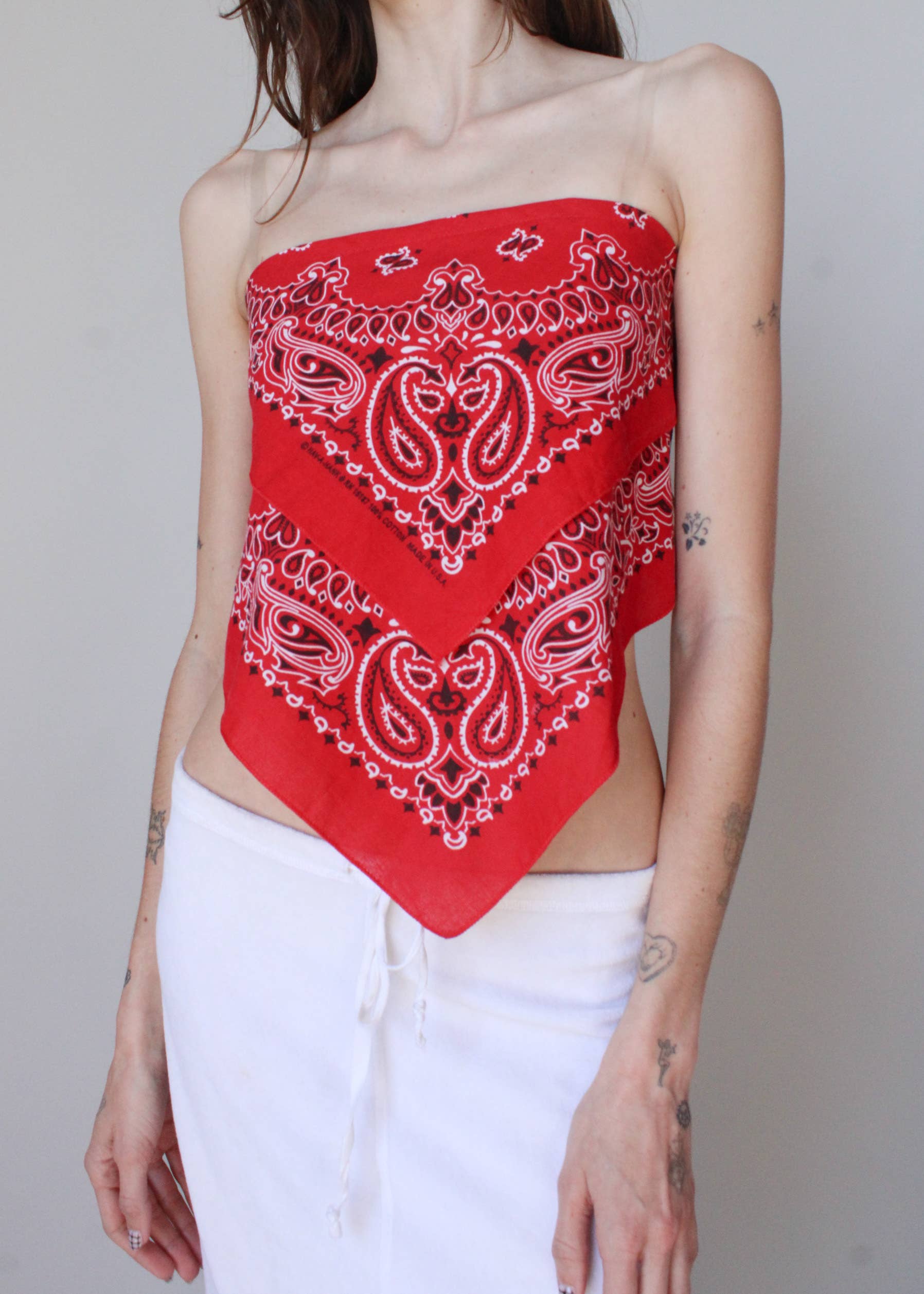Bandana Tie Top