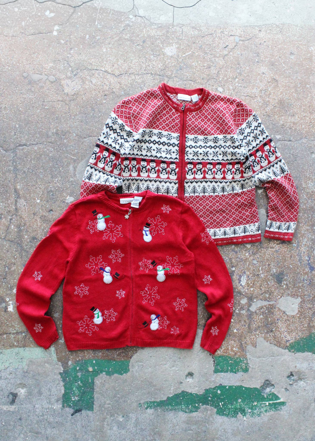 Assorted Christmas Sweater and Cardigan Bundle