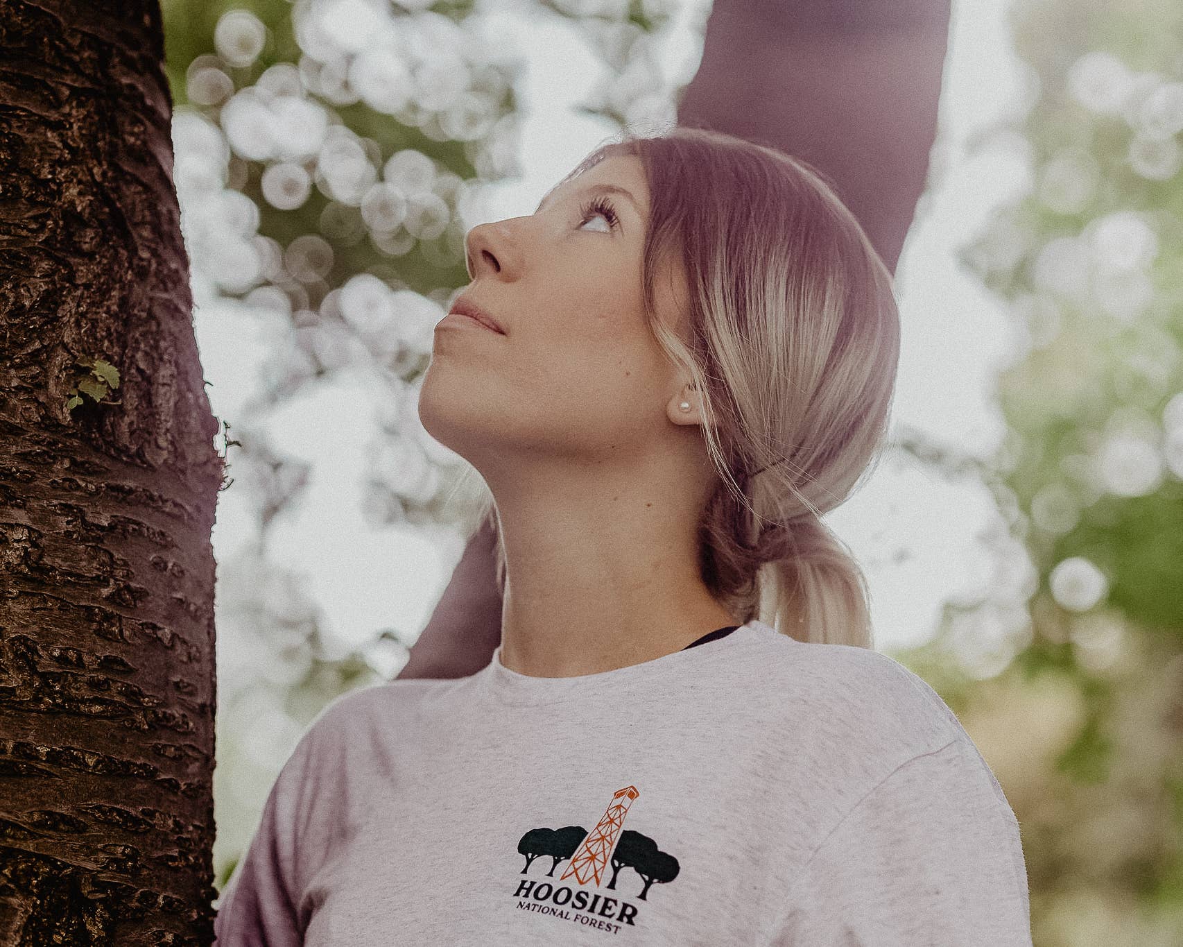 Hoosier National Forest Map Tee