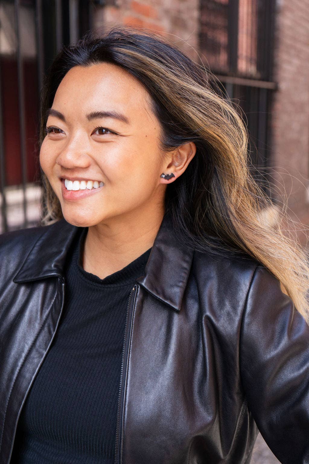 Black Bat Studs