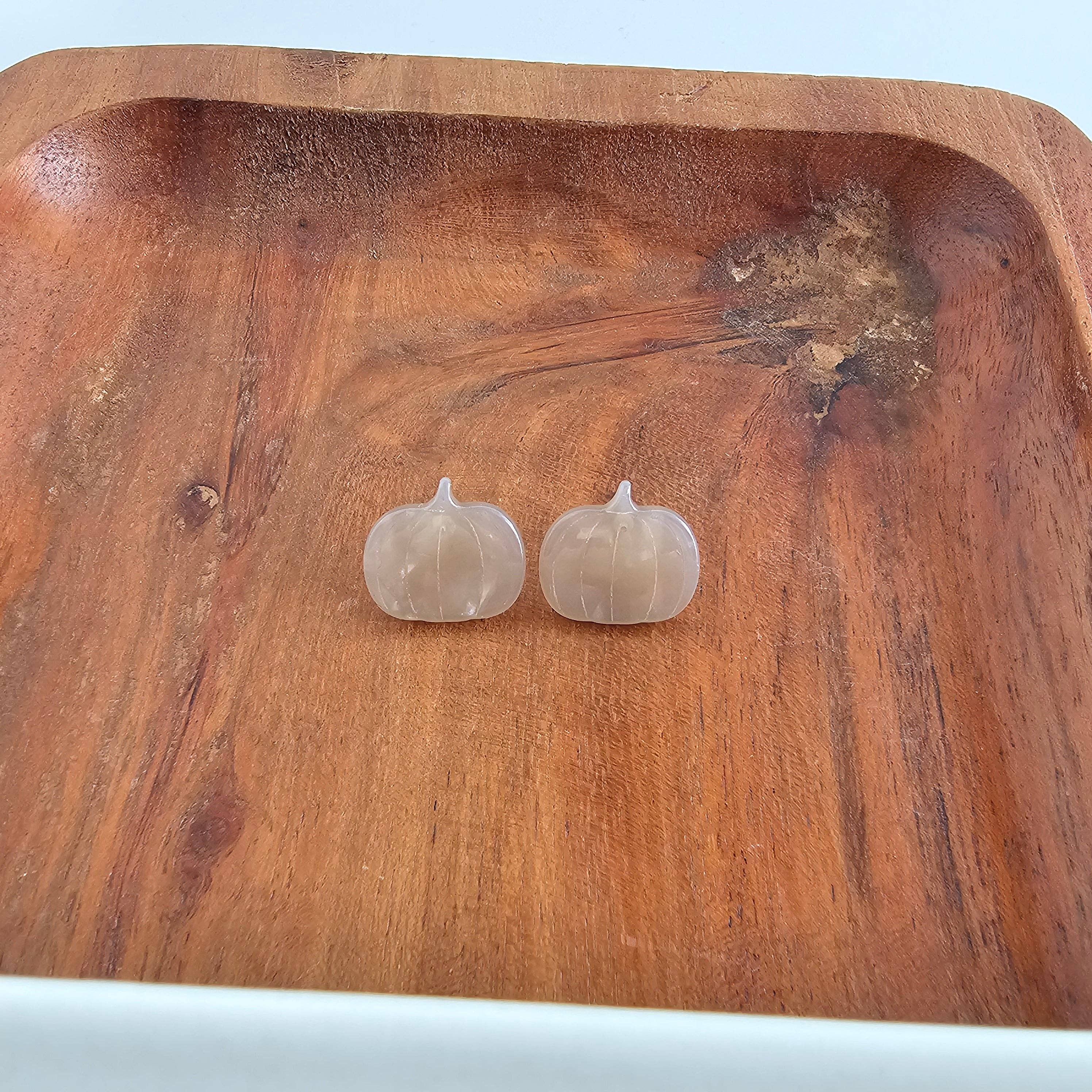 Cashmere Pumpkin Patch Studs
