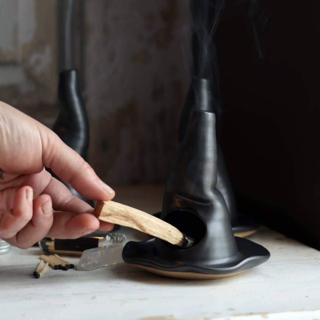 Witch Hat Incense Burner
