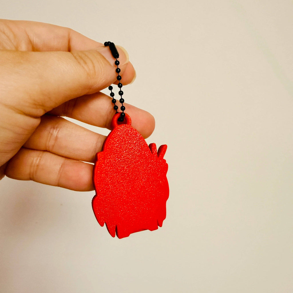 Ghost Face Nail Saver Bag Charm