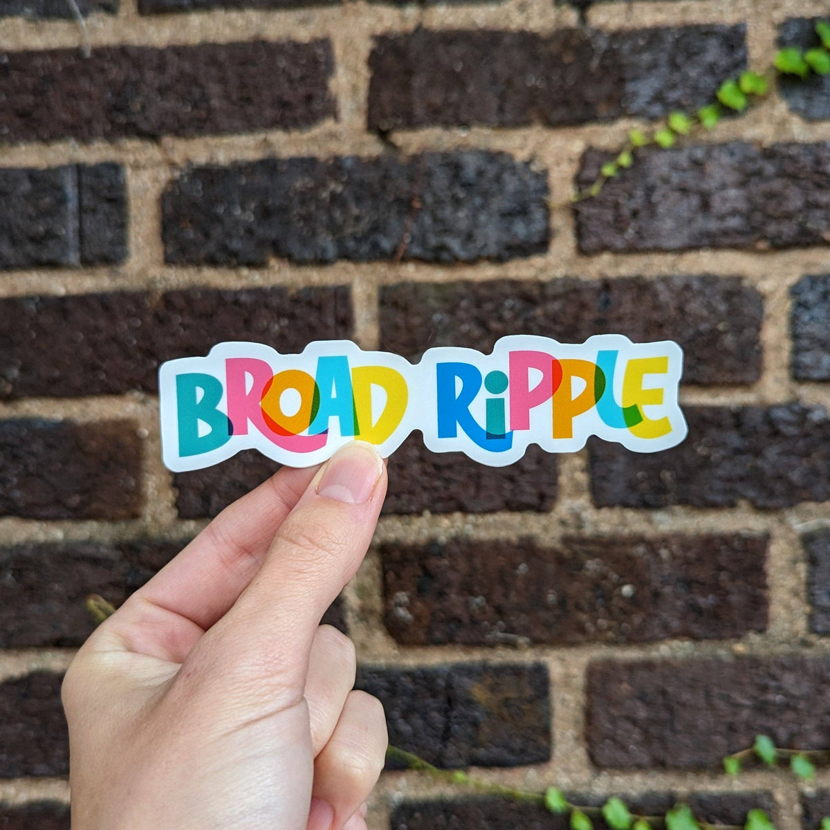 Board Ripple In Broad Ripple Indiana Sticker – TheSourceIndy