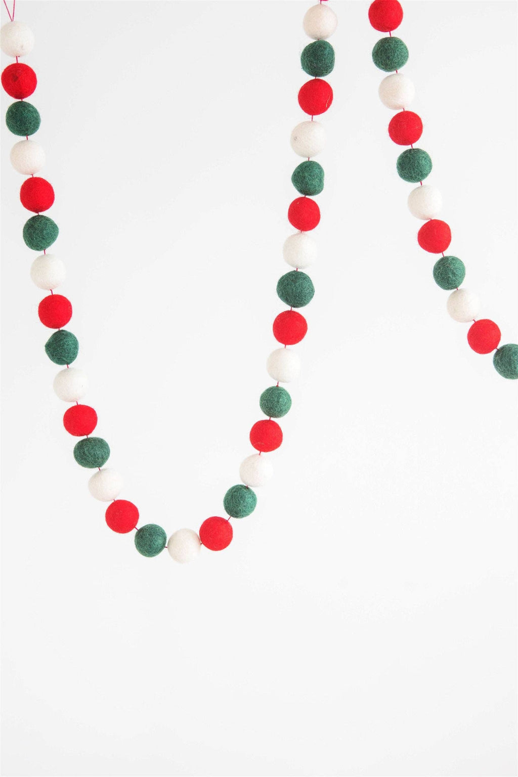 Christmas Ball Felt Garland