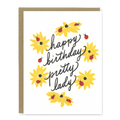Ladybug Birthday Card | Letterpress Birthday Card