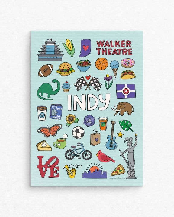 Indianapolis Mini Print