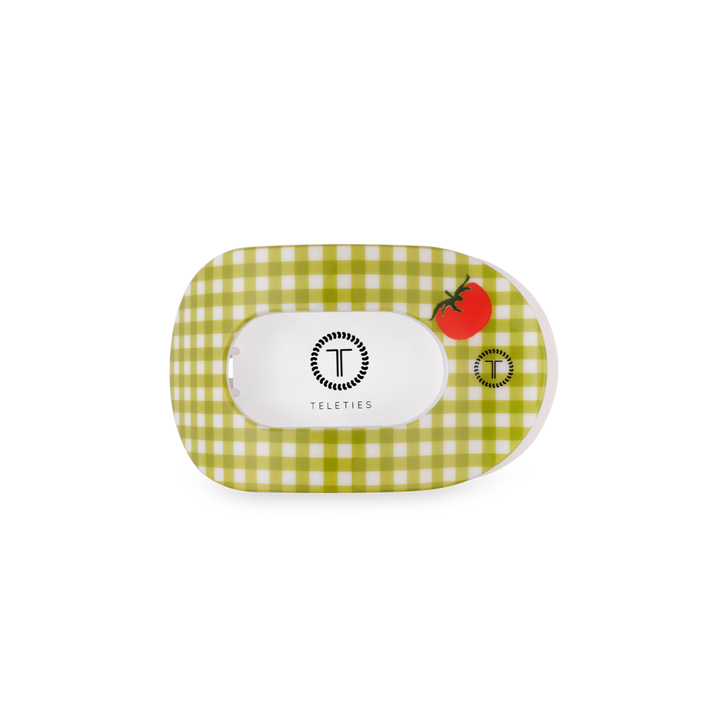 Small Locally Grown Flat Round Hair Clip