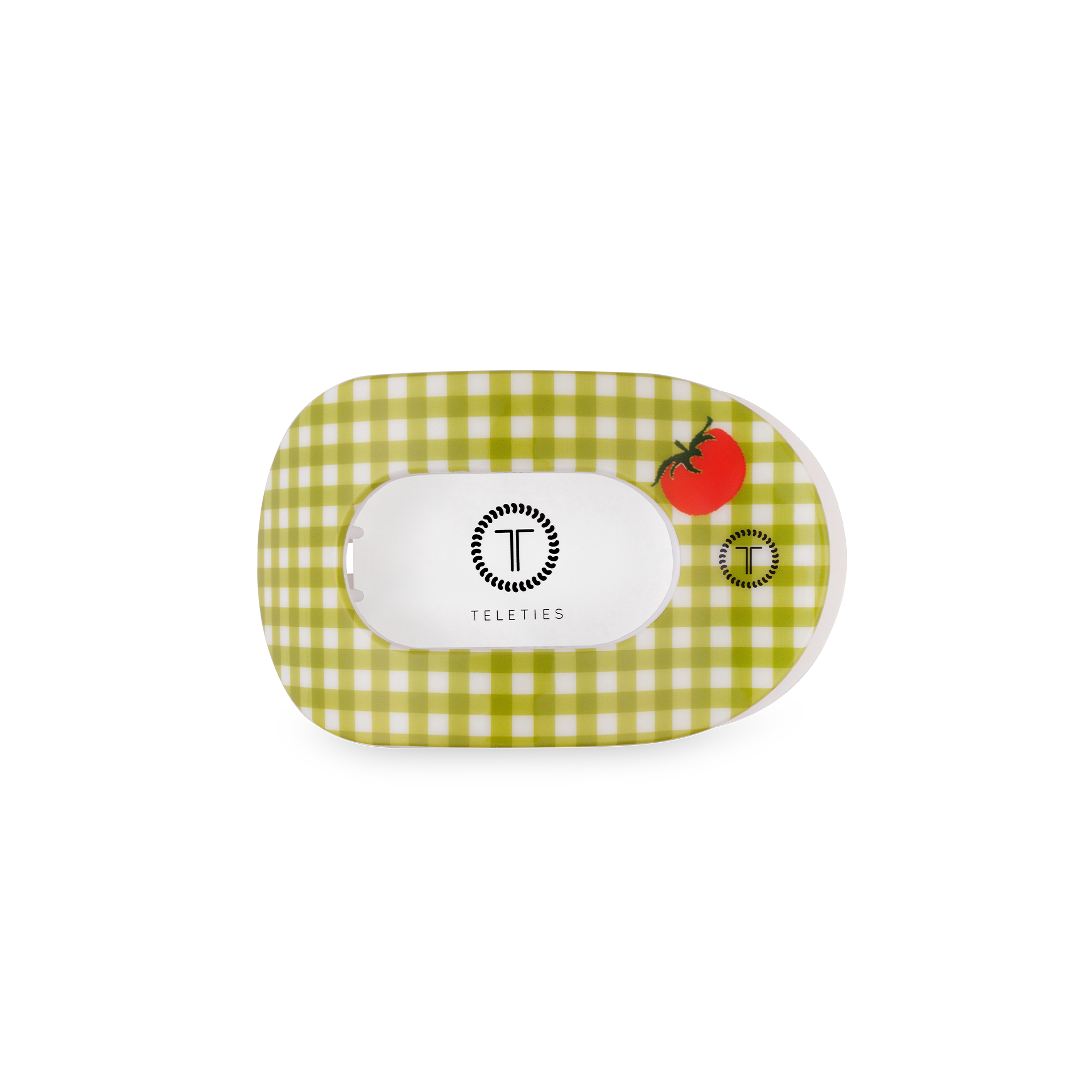 Small Locally Grown Flat Round Hair Clip
