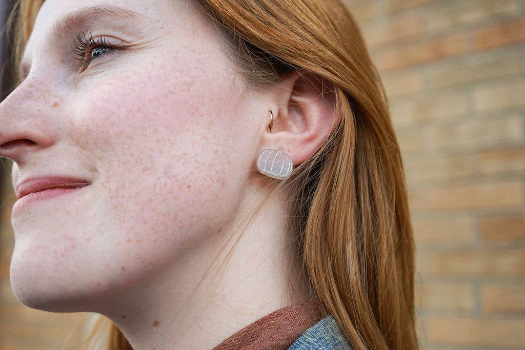 Cashmere Pumpkin Patch Studs