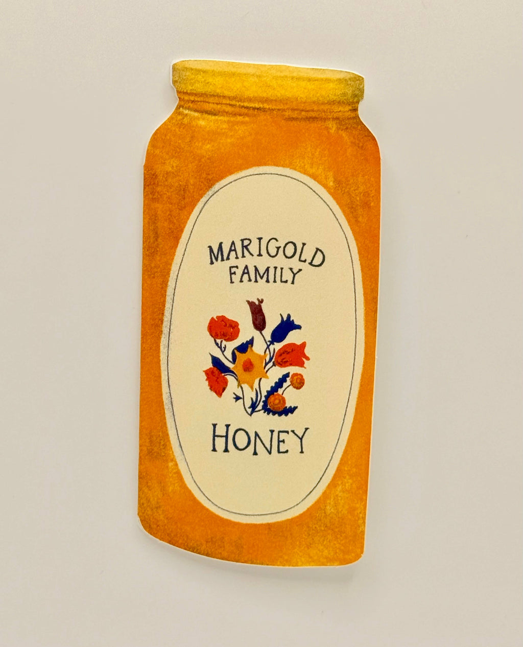 Local Honey Die-Cut Greeting Card