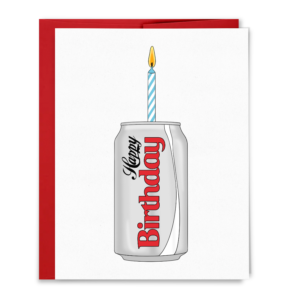 Birthday Soda Card