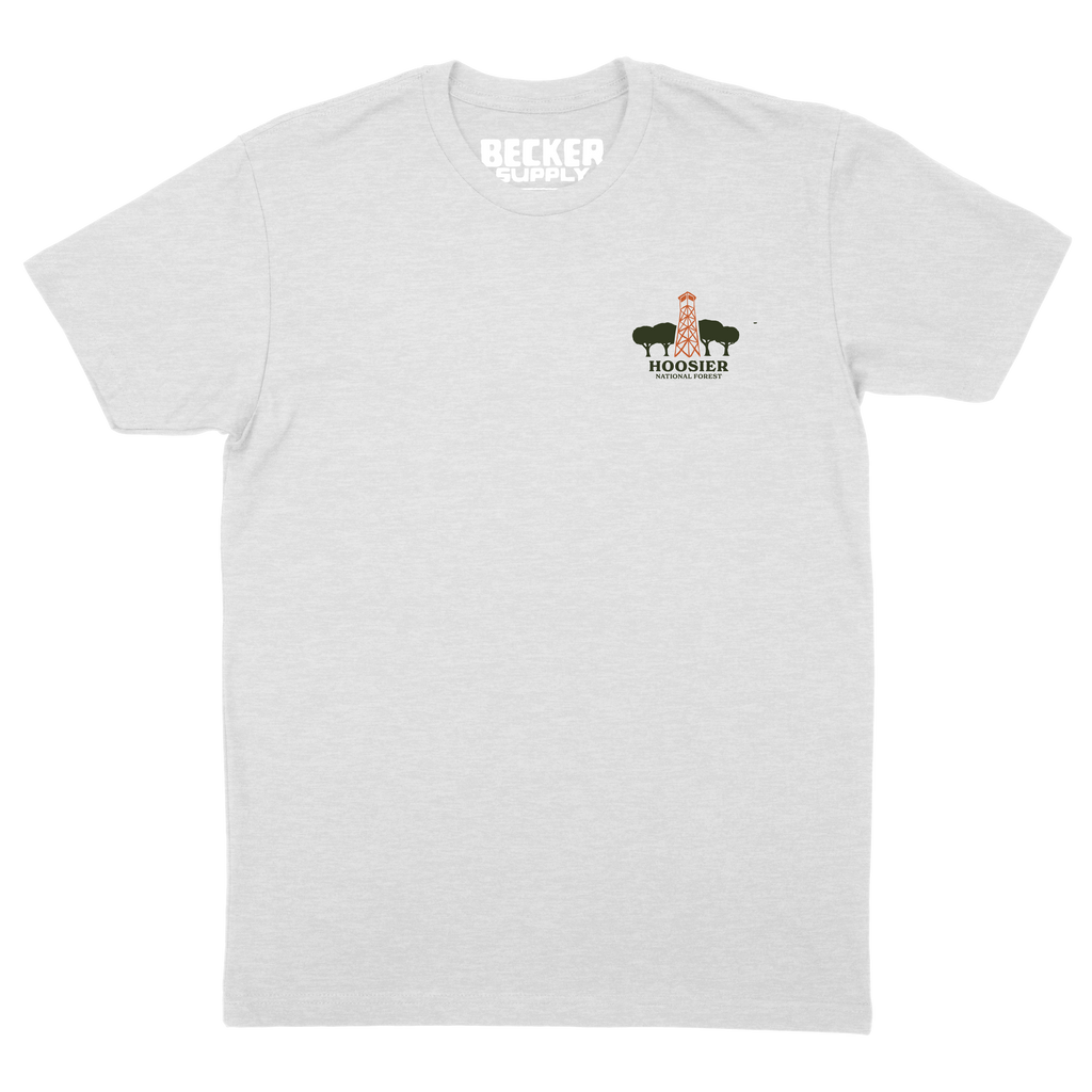 Hoosier National Forest Map Tee