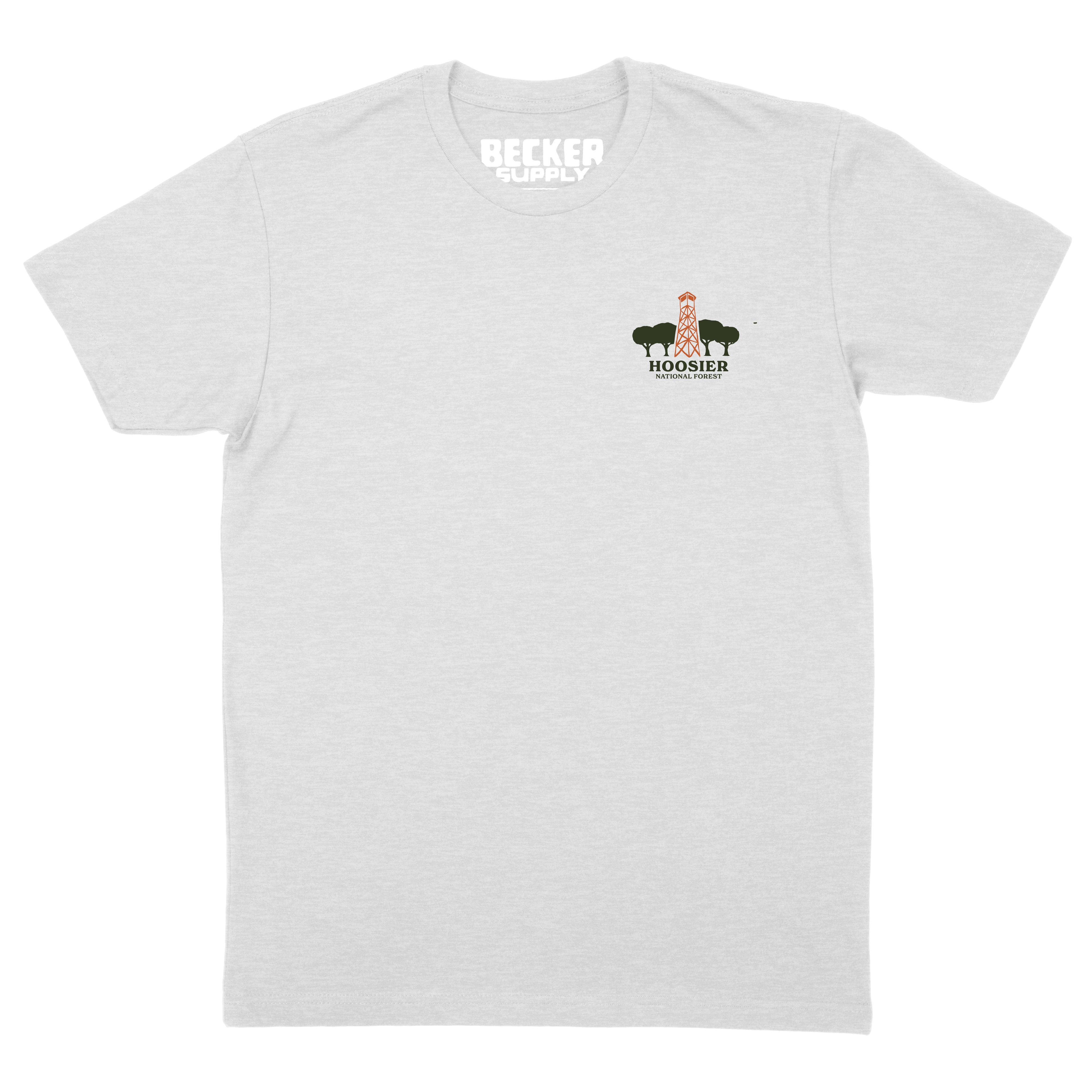 Hoosier National Forest Map Tee