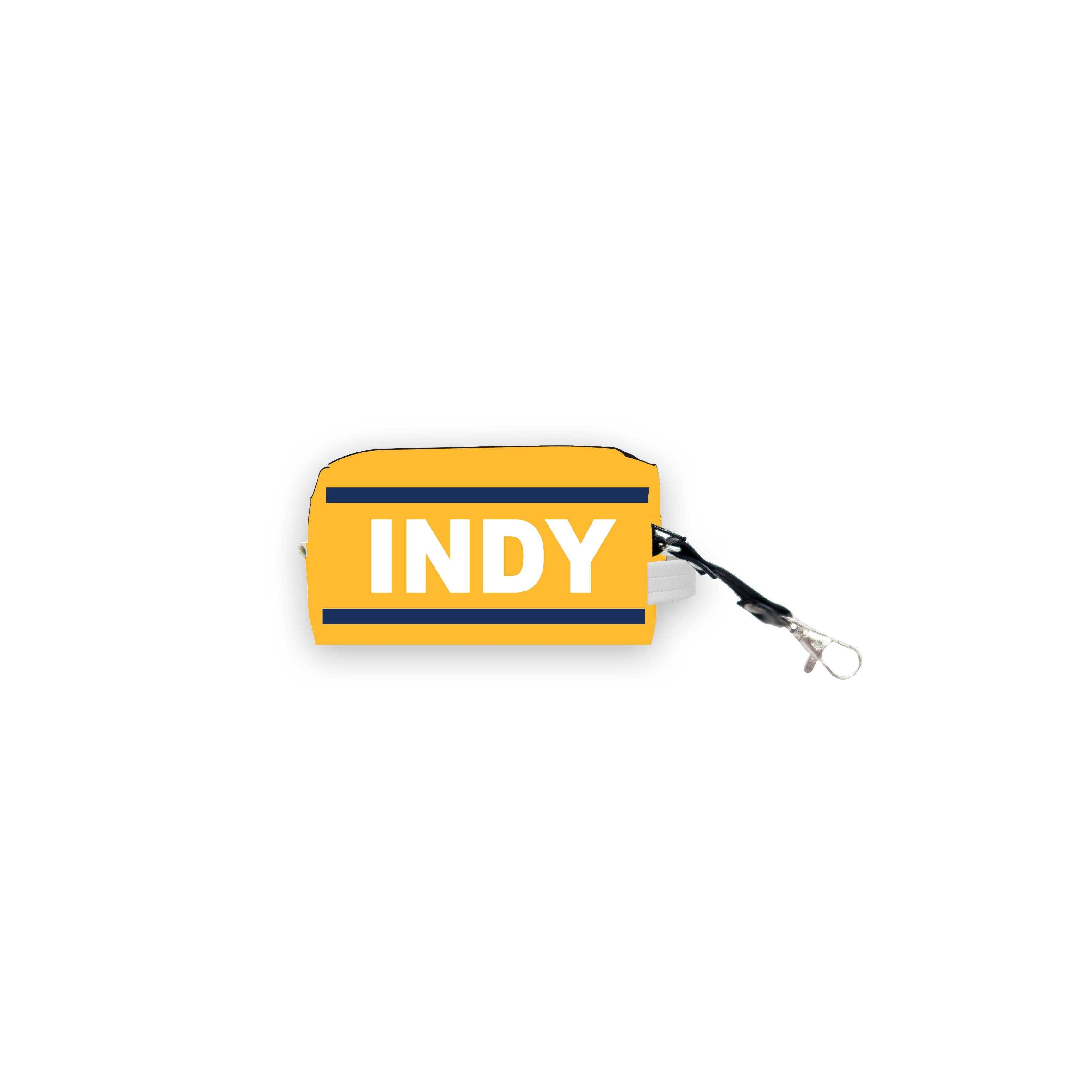 INDY (Indianapolis) Game Day Multi-Use Mini Bag Keychain