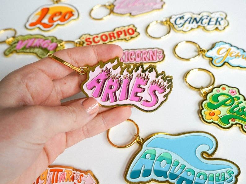 Zodiac Keychains