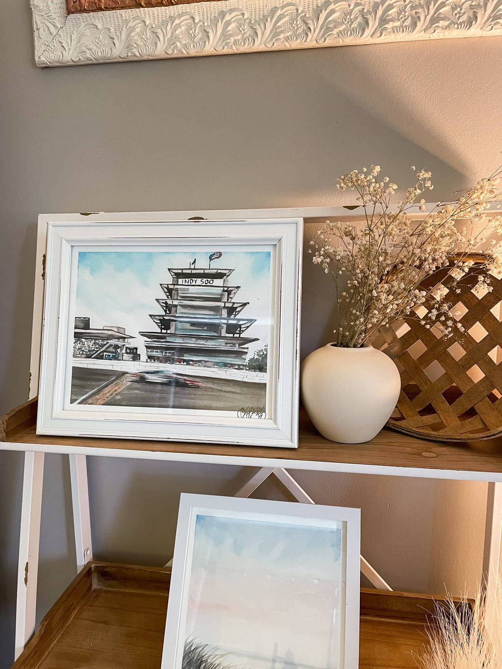 Watercolor Print of the Indianapolis Motor Speedway (INDY500