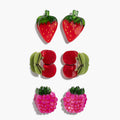 Micro Berry Basket Hair Clips