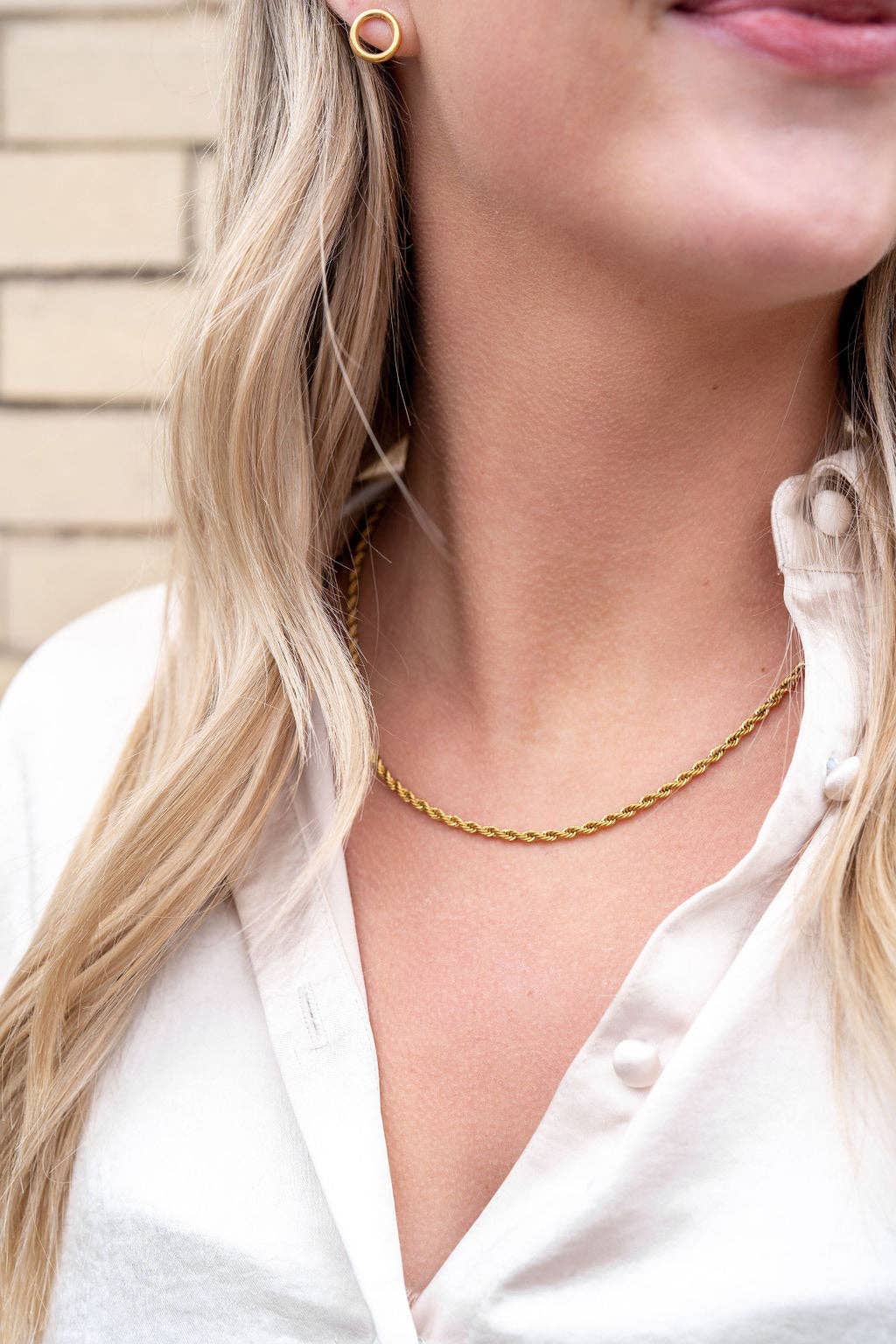Luxe Gold Rope Chain - 20"