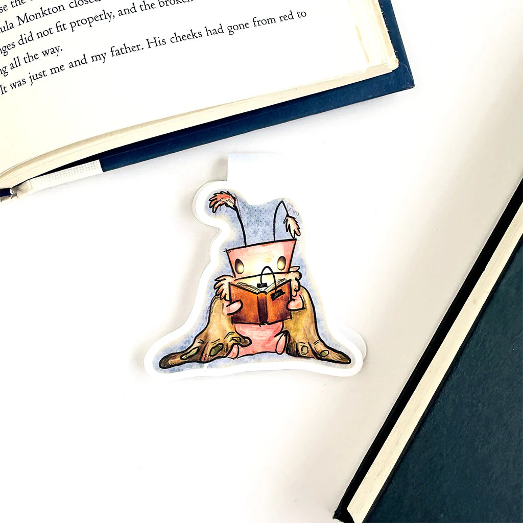 Moth Magnetic Bookmark