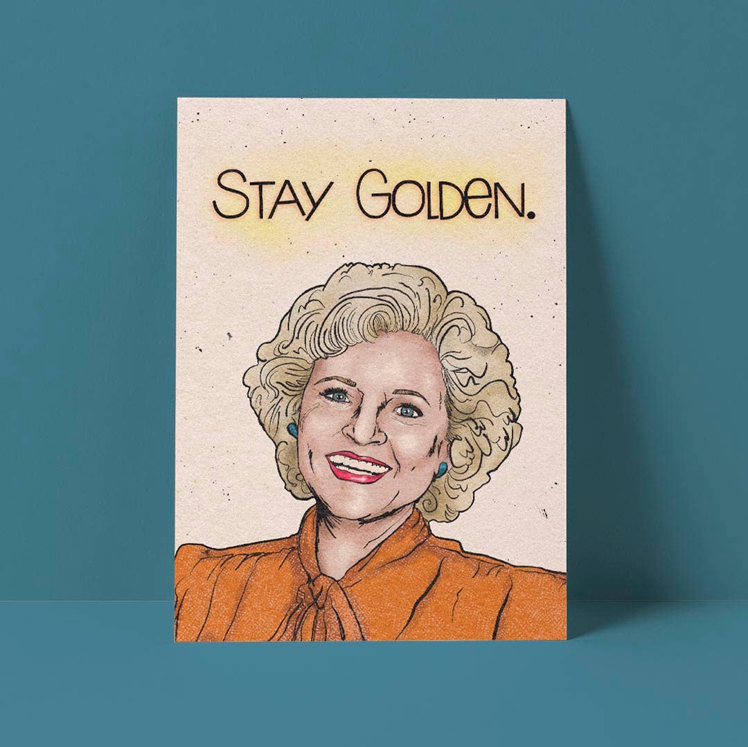 Stay Golden Card