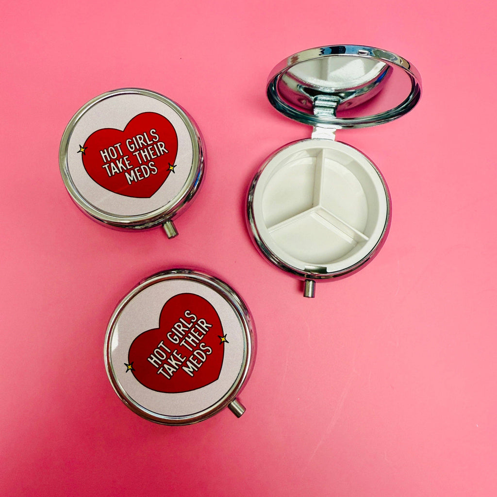 Hot Girls Take Their Meds Pill Box