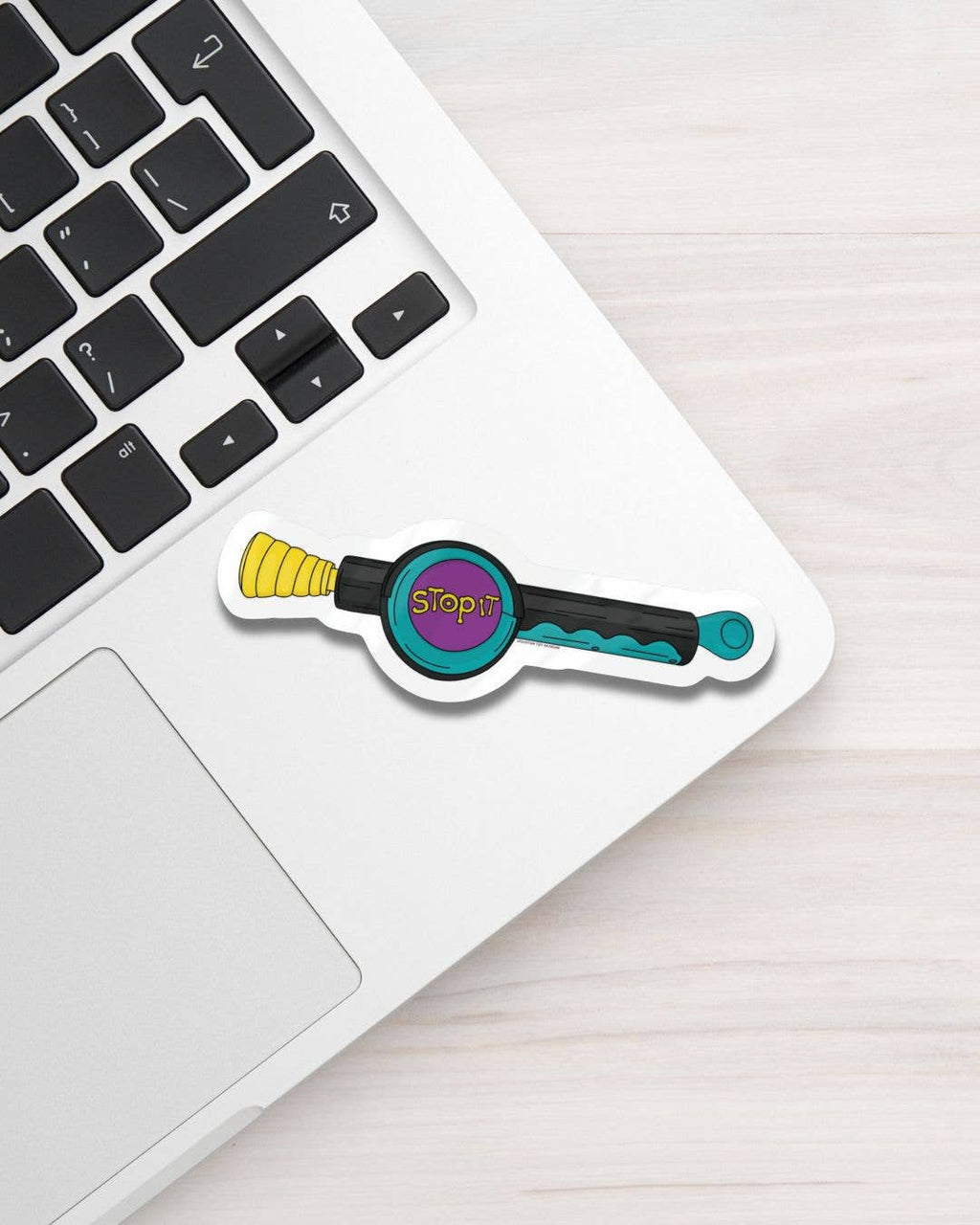 90s Game Inspired 'Stop It' Vinyl Sticker