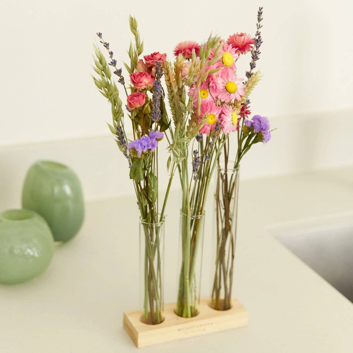 Dried Flowers in Letterbox