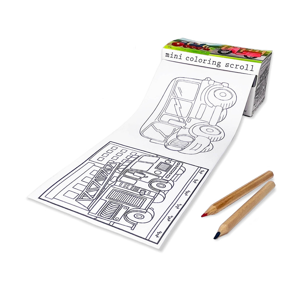 Mini Coloring Scrolls