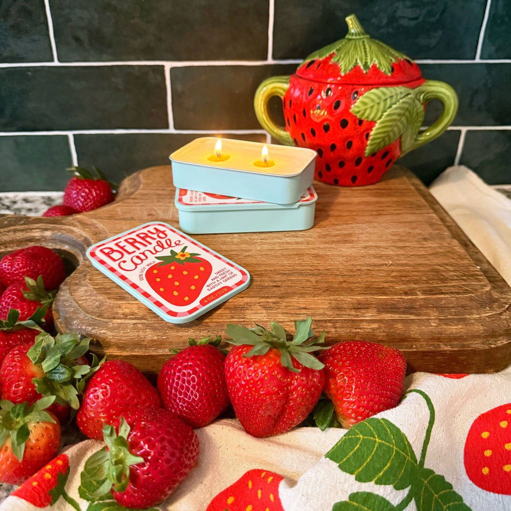 Strawberry Candle