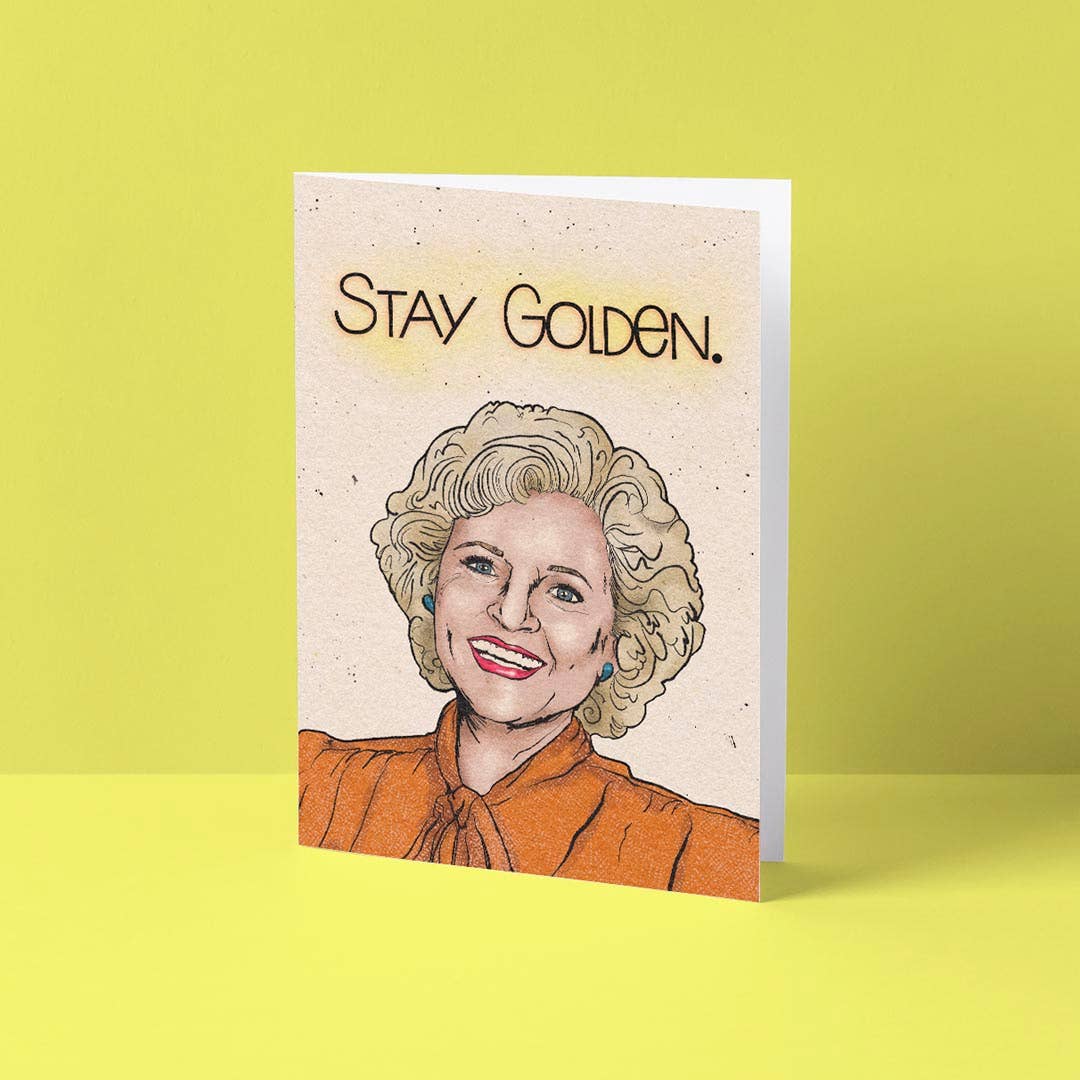 Stay Golden Card