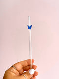 Butterfly Glass Straws - Whimsy, Accessories, Cutesy