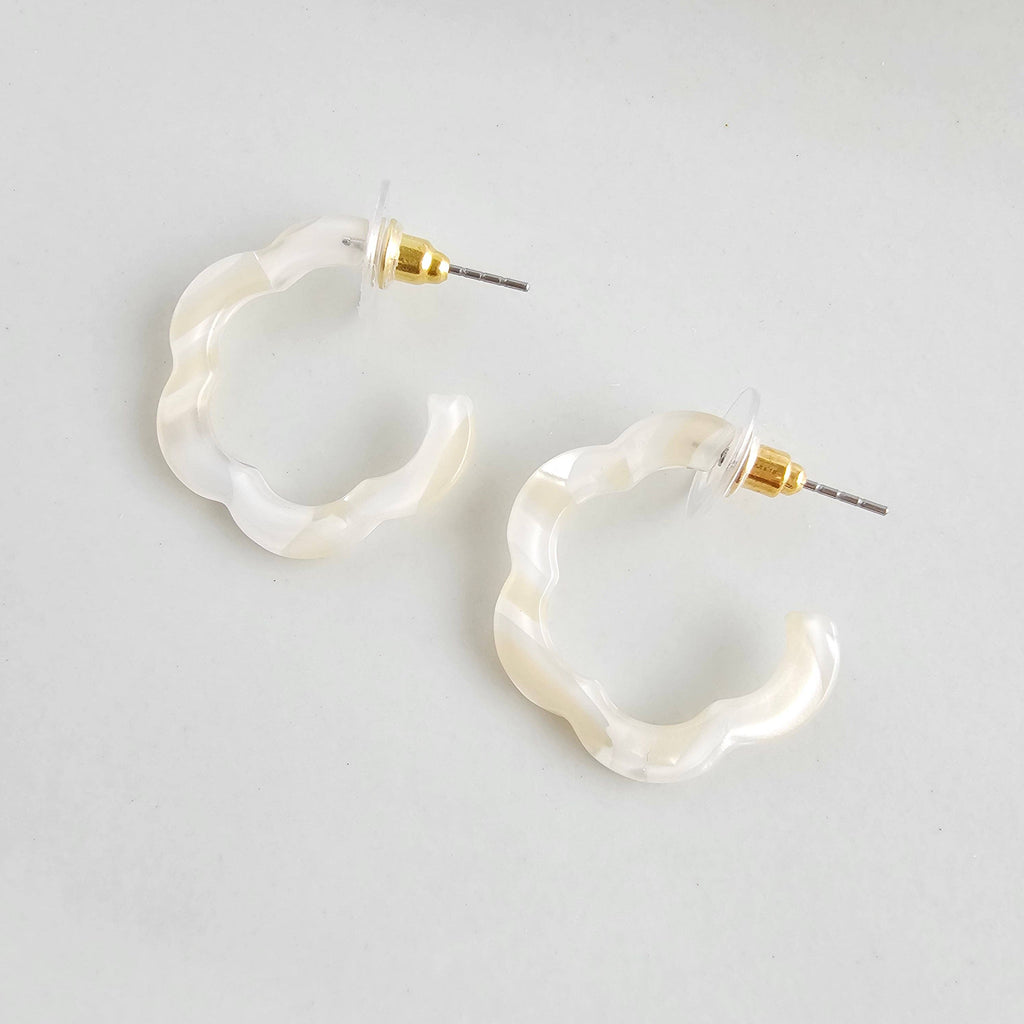 Ivory Posey Mini Hoops