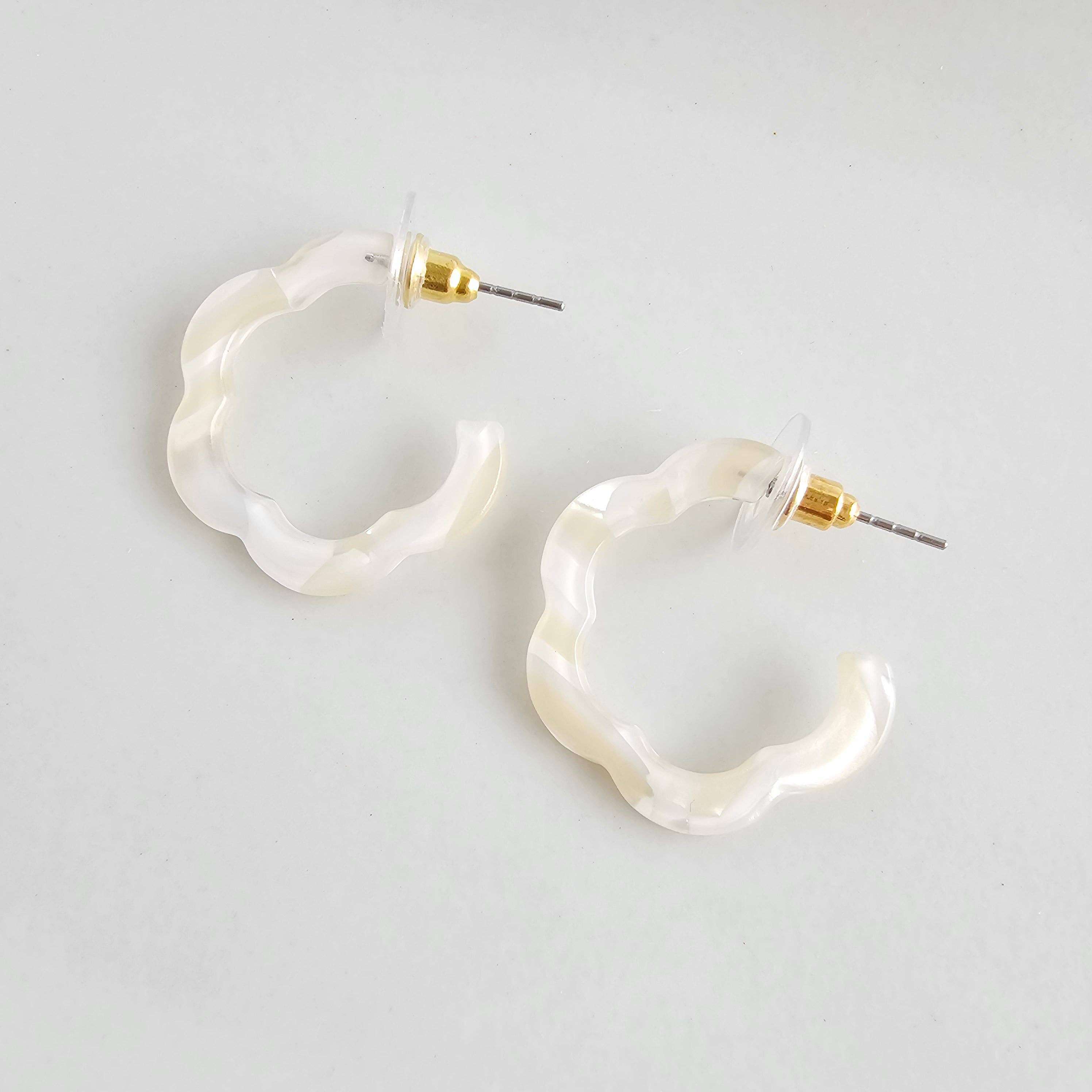 Ivory Posey Mini Hoops