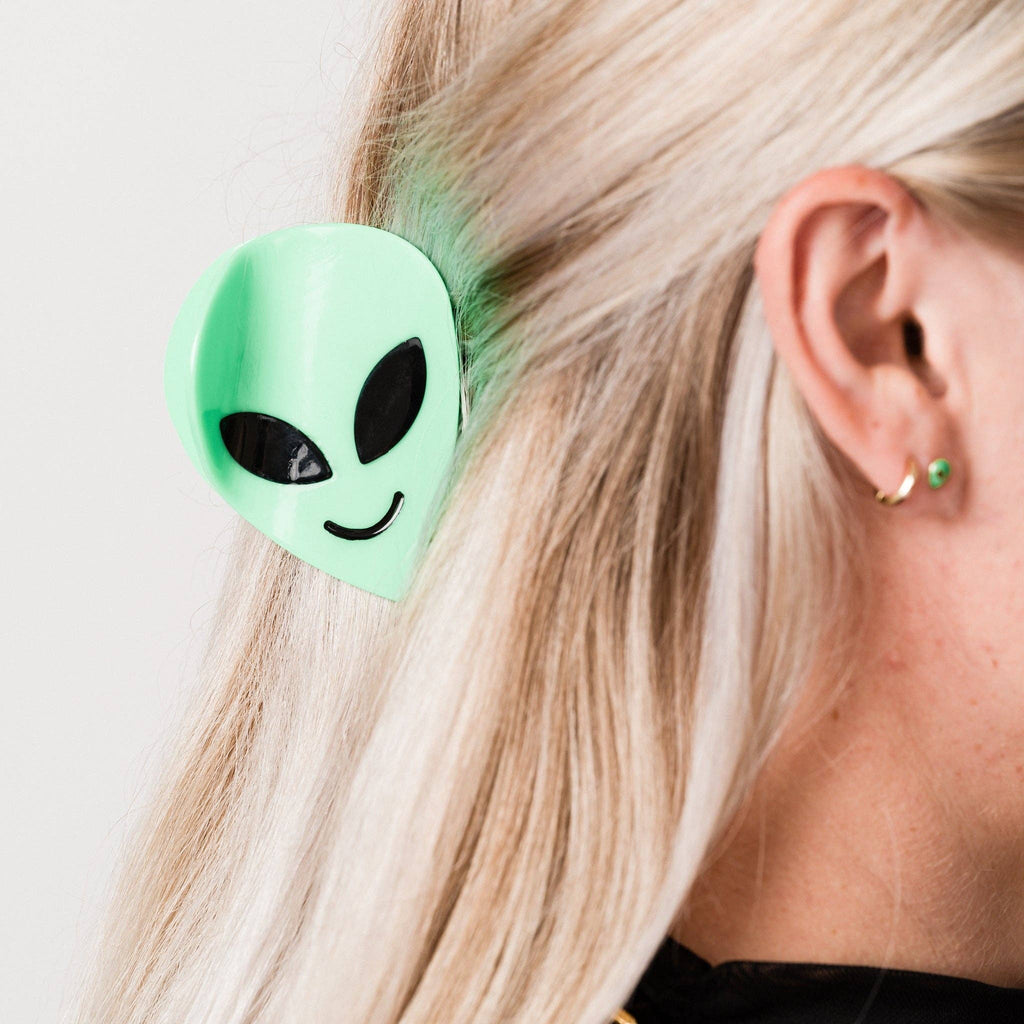 Alien Hair Claw Clip