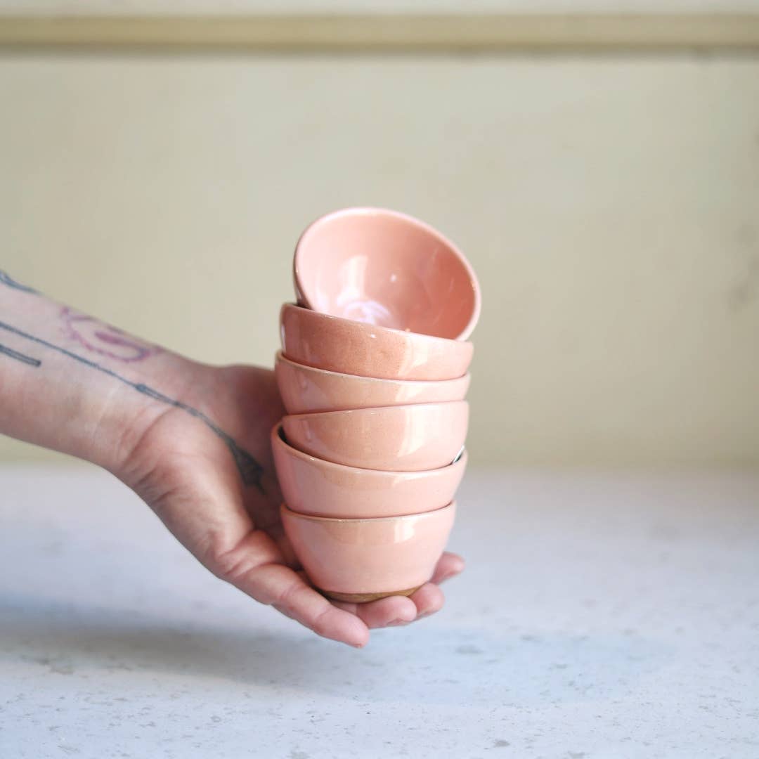 Artist Choice Little Bowls in Blush Pink | Handmade ceramic