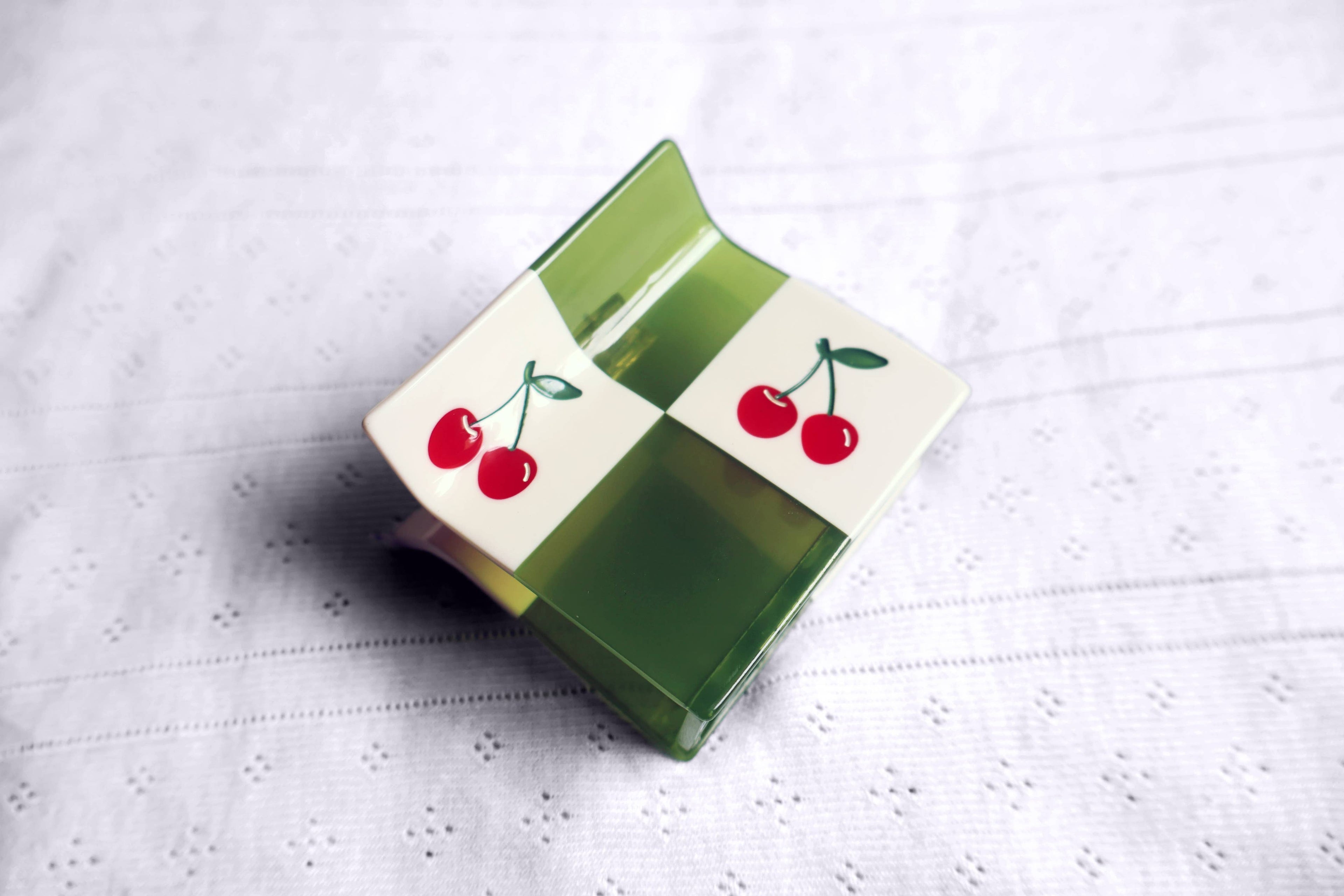 Cherry Patchwork Claw