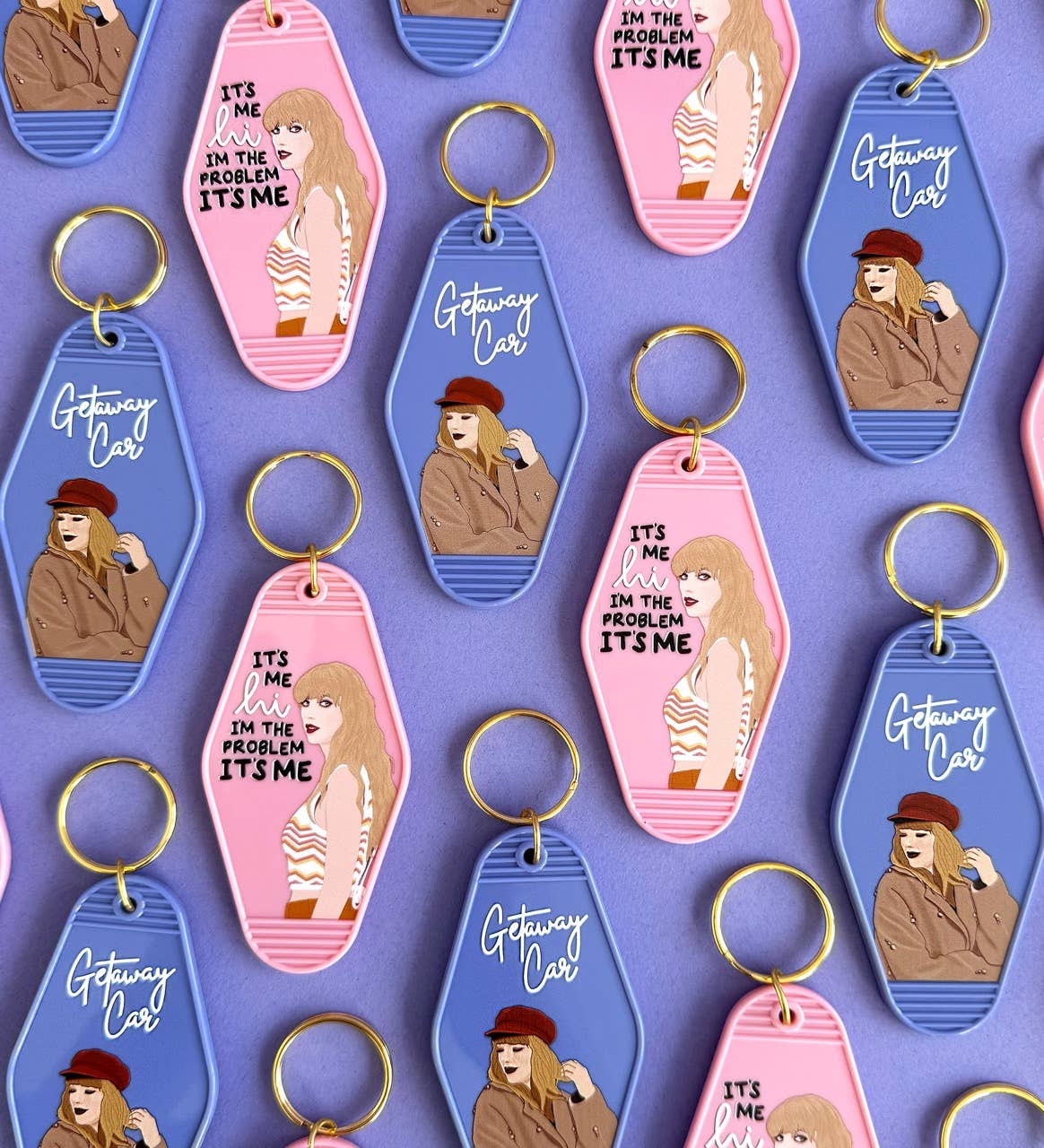 TS Anti-Hero Motel Keychain