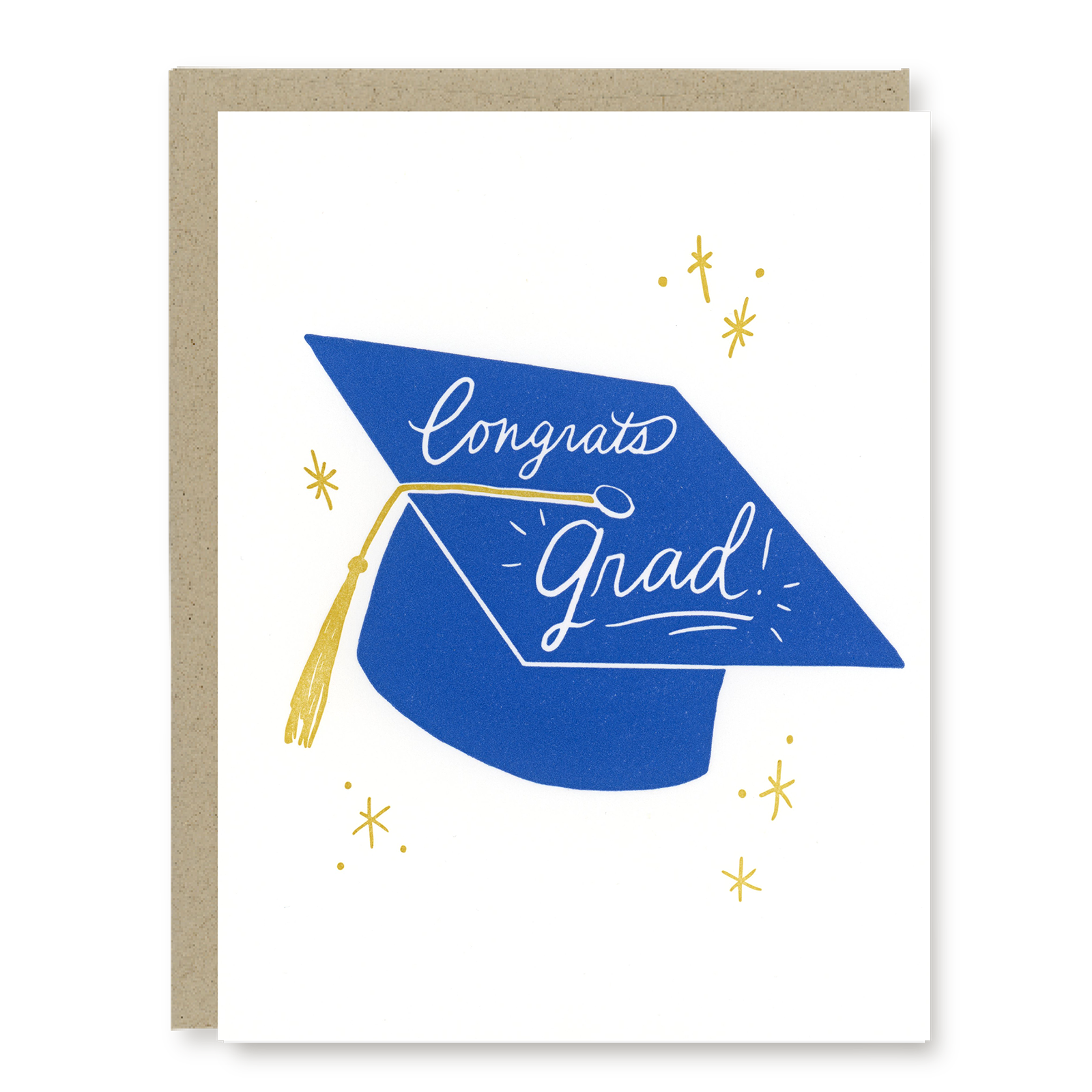 Congrats Grad | Graduation Card | Letterpress Card