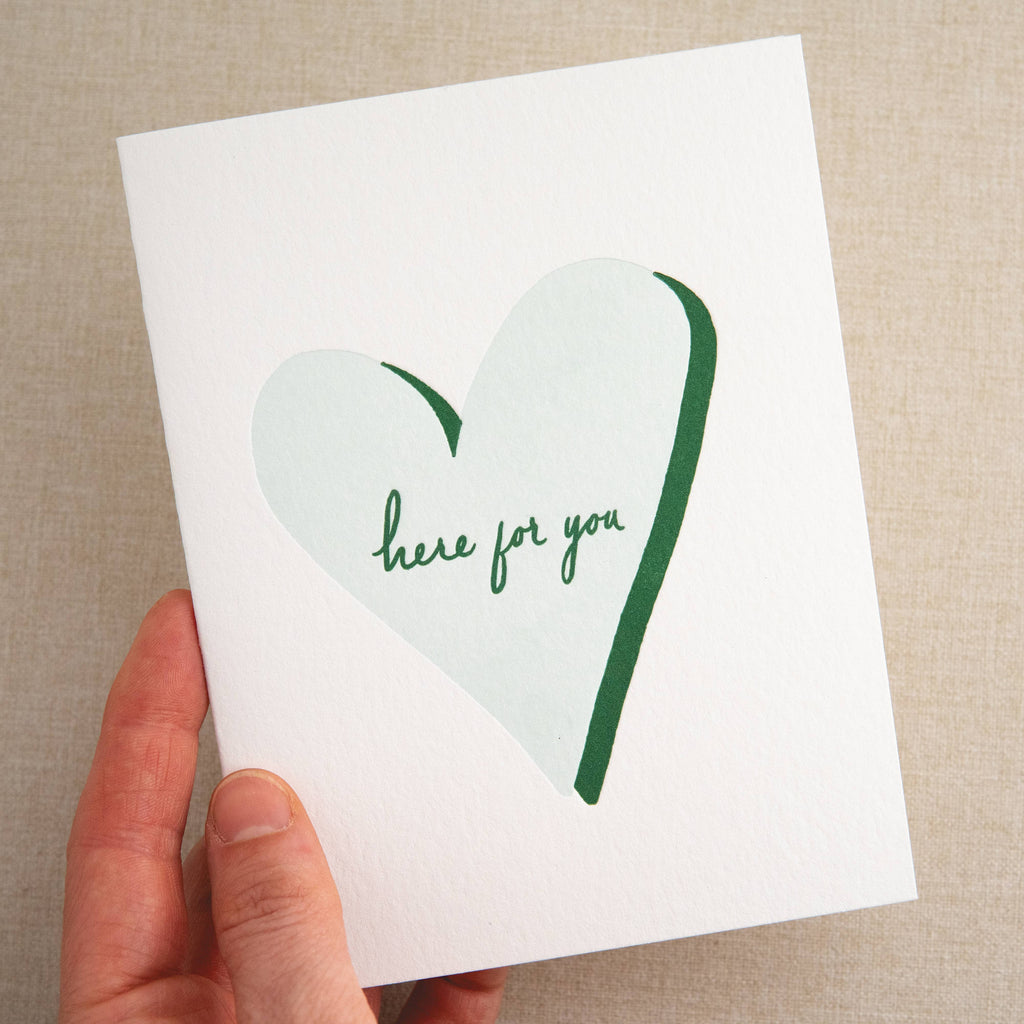 Here For You Sympathy Card