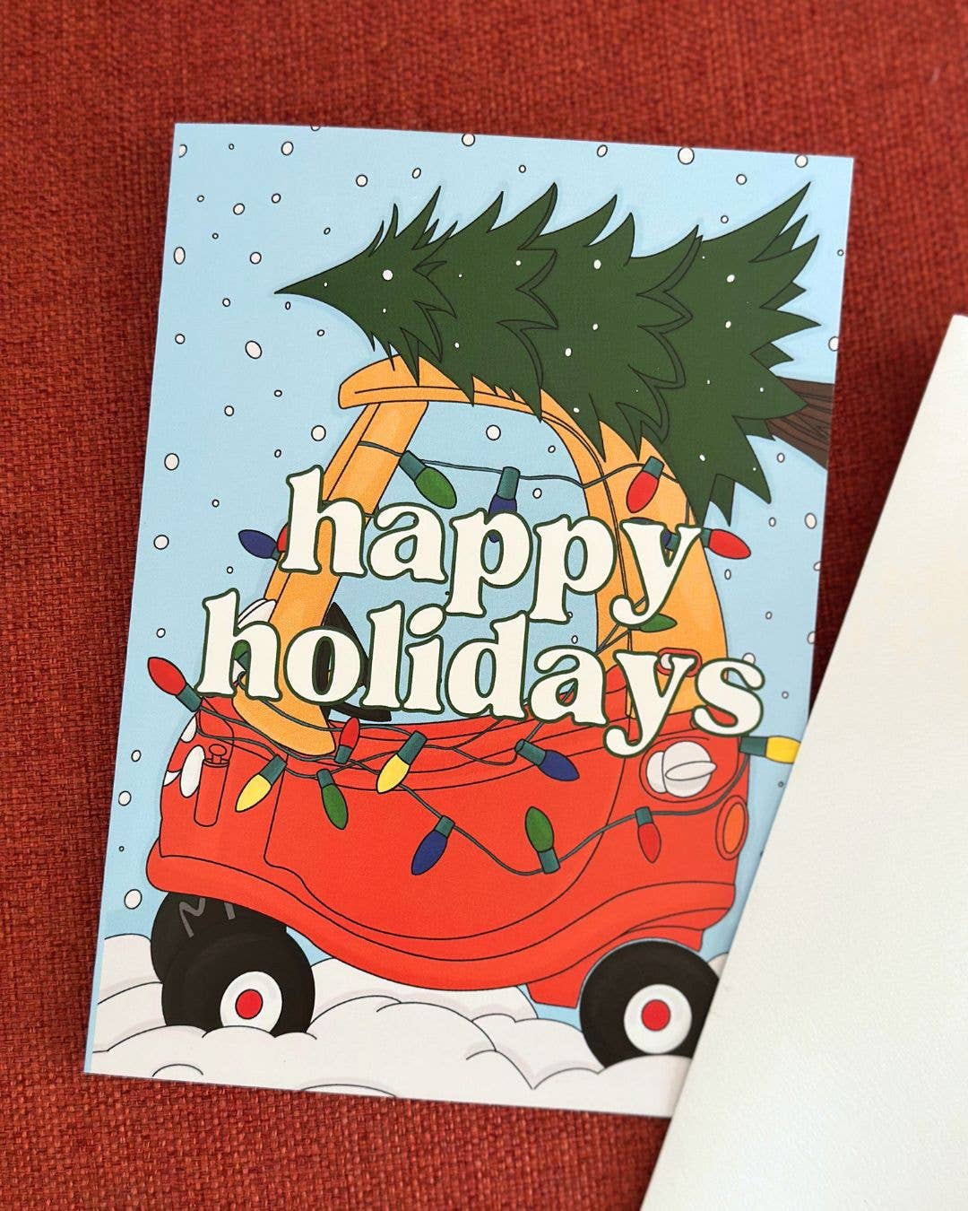 Cozy Coupe 'Happy Holidays' Greeting Card