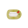 Small Locally Grown Flat Round Hair Clip